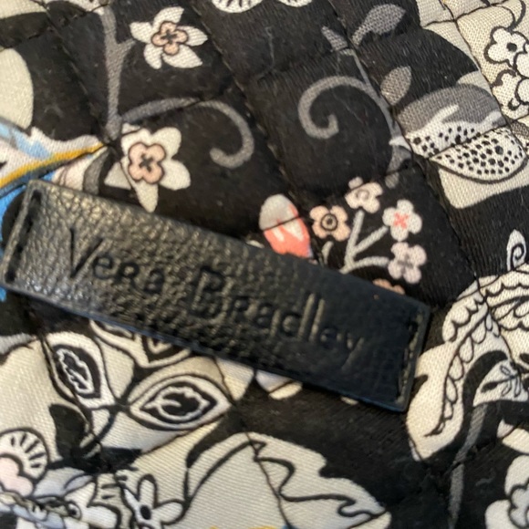 Black Floral Vera Bradley Crossbody - Picture 8 of 12